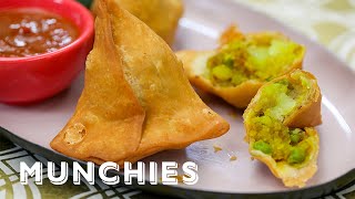 How To Make Samosas with Chintan Pandya [upl. by Bound]