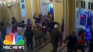 Full Video Impeachment Managers Show New Graphic Security Footage Of Capitol Riot  NBC News [upl. by Gnemgnok325]