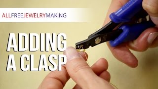 How to Add a Clasp [upl. by Uriah]