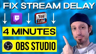 How To Fix Stream Delay  Low Latency  OBS Studio 2023 [upl. by Liarret]