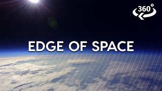 Journey To The Edge Of Space 360 Video [upl. by Lemra473]