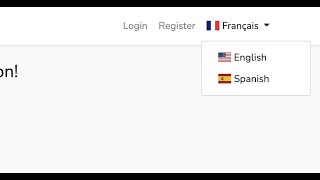 Laravel Localization and Language Switcher Demo Tutorial [upl. by Gere]