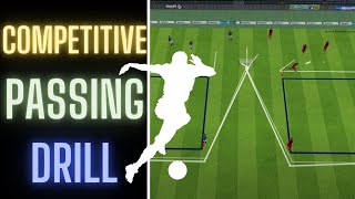 Competitive Passing Drill  Pass amp Finish  U10 U11 U12 U13 [upl. by Pall]