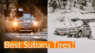 How to Choose Tires for AWD Subaru What tires are best [upl. by Laekcim]