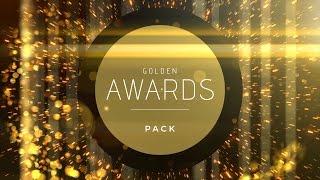 Golden Awards Event Pack – 4K After Effects Template [upl. by Ahsyen]