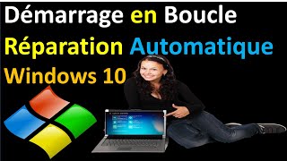 COMMENT SORTIR DE LA REPARATION AUTOMATIQUE WINDOWS 10 [upl. by Ayanad267]