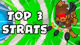 The TOP 3 BEST Strategies For Beginners Bloons TD Battles [upl. by Laehplar]