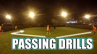 Passing Drill for U10 football practice [upl. by Couchman]