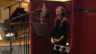 Beauty and the Beast Emma Watson amp Cast Record Voice and Songs Behind the Scenes  ScreenSlam [upl. by Peppie]