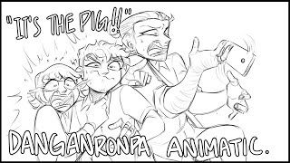 quotIts the pIGquot  DANGANRONGPA ANIMATIC [upl. by Arobed]