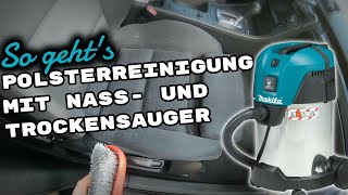 So gehts Polsterreinigung mit Nass und Trockensauger [upl. by Celina]