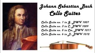 Johann Sebastian Bach  Cello suites in 432 Hz great for reading or studying [upl. by Aniat]