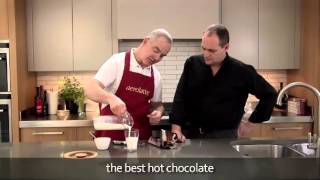 How to make a hot chocolate using an aerolatte milk frother [upl. by Sheppard]