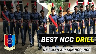 NCC Drill Competition  Best NCC Drill  Drill Inspection of Inter Group Competition AirNCCdrill [upl. by Daraj364]