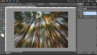 Creating a Zoom Blur Effect in Photoshop [upl. by Elisabeth]