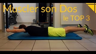 Muscler son Dos  TOP 3 des exercices du kiné [upl. by Alemat979]