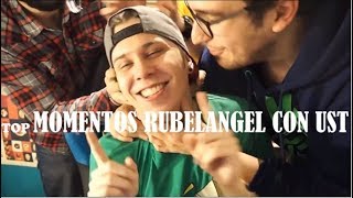 Top 9 MOMENTOS RUBELANGEL con UST [upl. by Eaner]