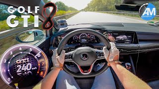 NEW Golf 8 GTI  0250 kmh acceleration🏁  by Automann [upl. by Niro96]