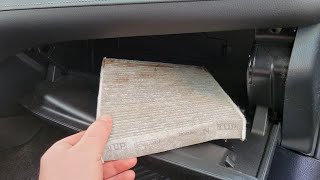 How to Change a Cabin Air Filter on the 20182022 Toyota Camry [upl. by Valda331]