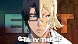 Aizen x Urahara  GTA IV Theme Edit [upl. by Dillie]