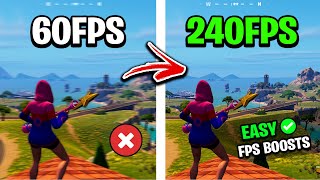 Fix FPS Drops amp BOOST FPS In Fortnite Chapter 5 Easy Steps [upl. by Jilli917]